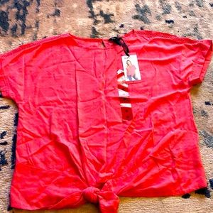 Buffalo Tie Front Top